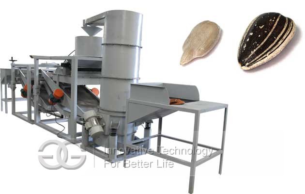 Automatic Sunflower Seeds Shelling Production Line|Hemp Seeds Dehulling Machine