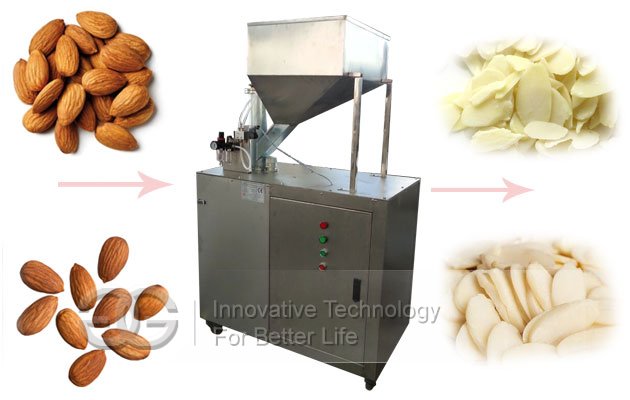100 Kg/H Factory Use Dry Fruit Slicing Cutting Machine Nut Slicer