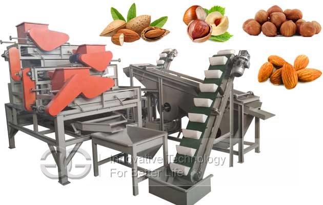 Almond Shelling Line