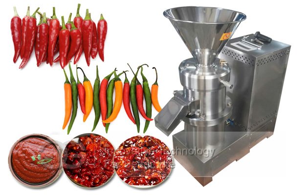 Chili Sauce Grinding MachineHot Pepper Paste Sauce Machine