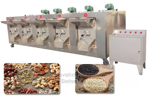 Drum Type Sesame Seeds Roasting Machine