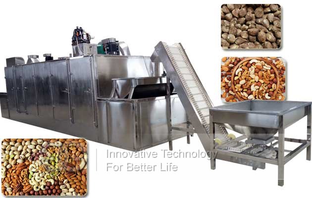 Palm Kernel Nut Roaster Machine|Cowpeas Seeds Roasting Machine