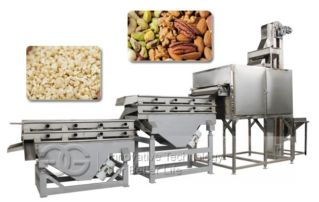 Peanuts Almond Cutting MachineIndustrial Dry Fruit Chopping Machine