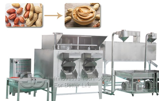 Automatic Peanut Butter Processing Plant(100,200,1000kg per hour) Supplier In China