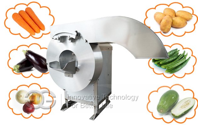 Carrot Cucumber Slivering Cutting Machine