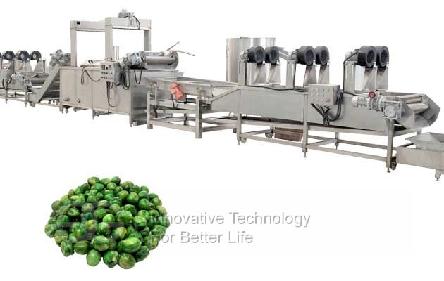 Peas Frying Processing Line