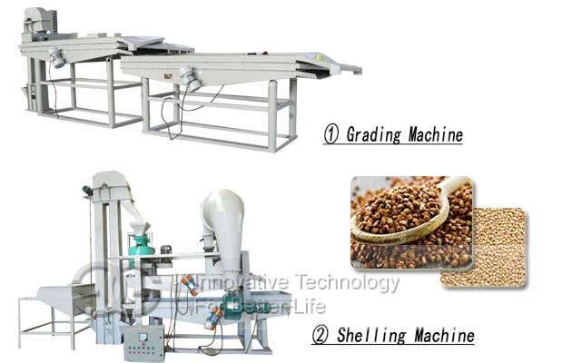Buckwheat Grading Hulling Machine|Oat Hulling Machine With Factory Price in China