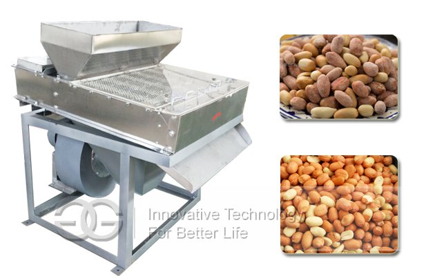 Dry Peanut Peeling Machine