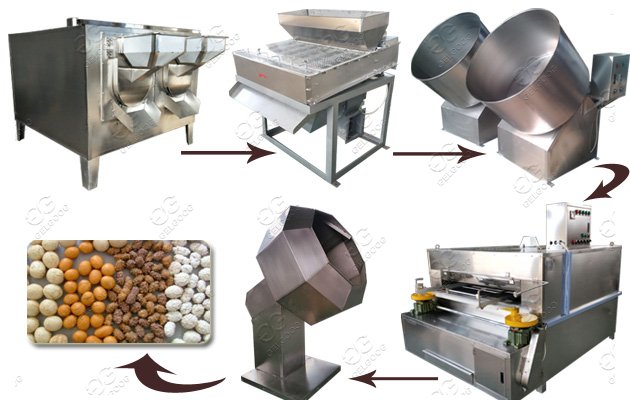 Automatic Peanut Coating Production Line