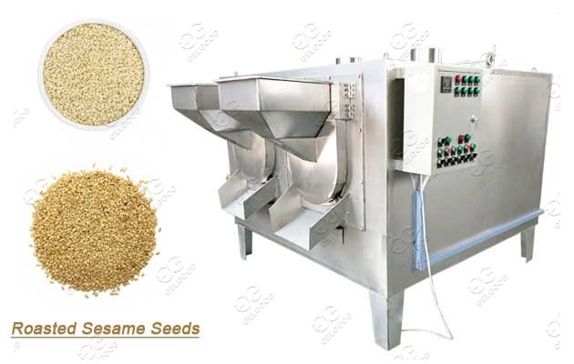Sesame Seeds Roasting Machine|Mandel Nut Roasting Machine For Sale