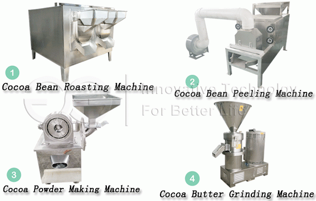 Commercial Use Cocoa Powder Processing Plant(200,500,1000kg per hour)