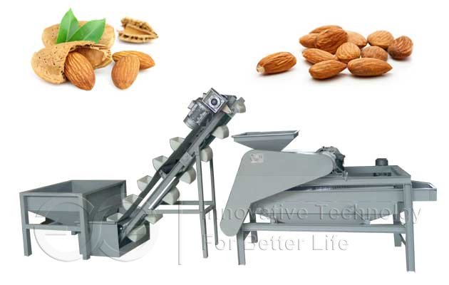 Almond Shelling Machine