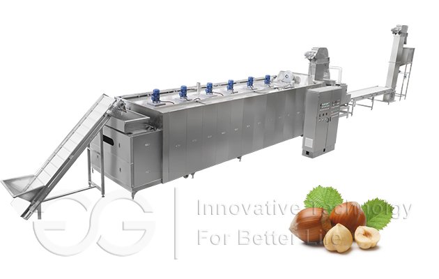 Hazelnut Roasting Machine|Cobnuts Filberts Roasting Machine