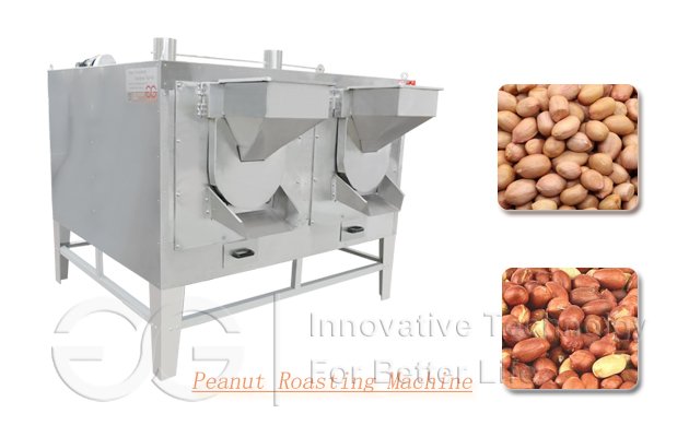 200KG/H Peanut Groundnut Roasting Machine With Factory Price For Sale