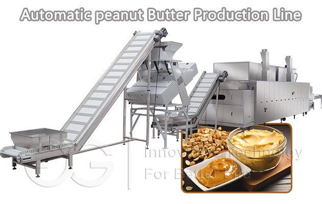 1T/H Automatic Peanut Butter Production Line-GELGOOG Machinery
