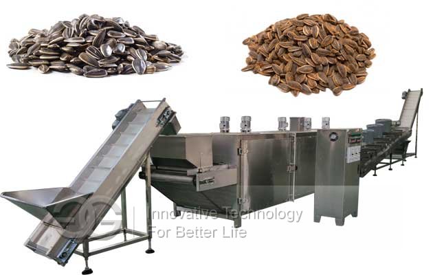 Sunflower Seeds Roasting Production Line