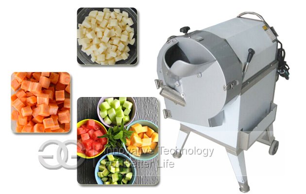 Multifunctional Fruit Vegetable Potatoes Cube Cutting Machine Manufacturer  In China
