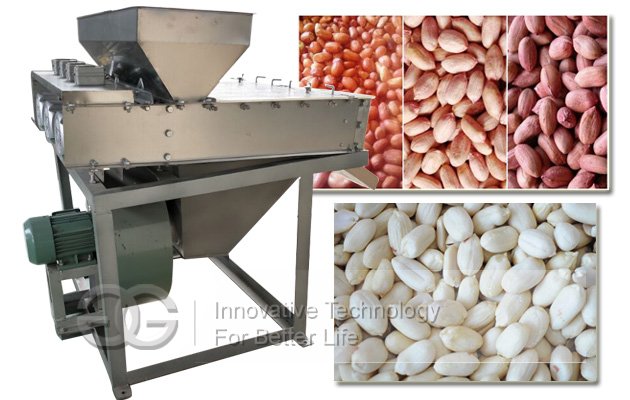 Dry Peanut Peeling Machine