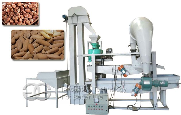 Pine Nut Hulling Processing Machine