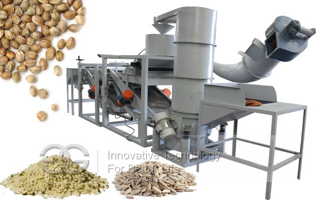 Hemp Seeds Dehulling Machine