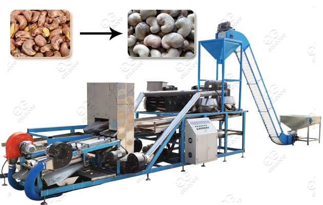 Cashew Shelling Processing Machine