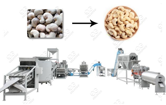 Cashew Nut Shelling Production Line
