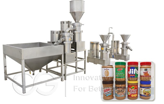 Peanut Butter Processing Machine