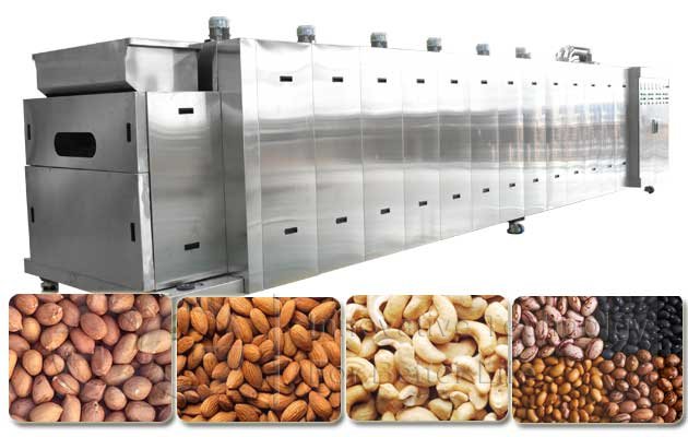 Hazelnut Roasting Cooling Machine