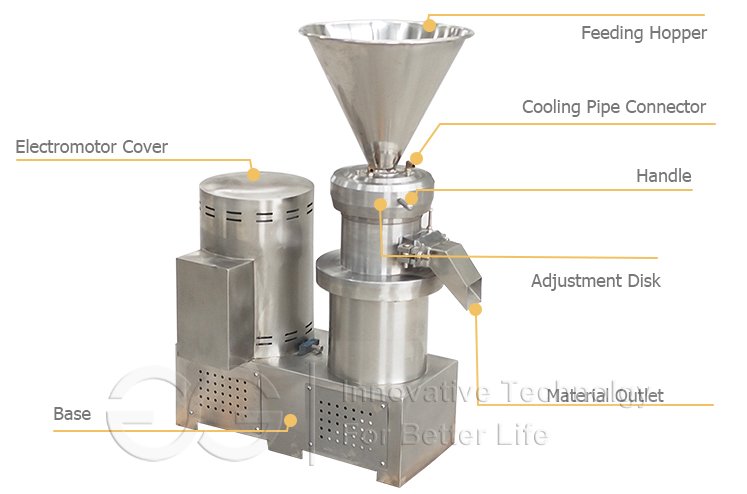 Hazelnut Butter Grinding Machine