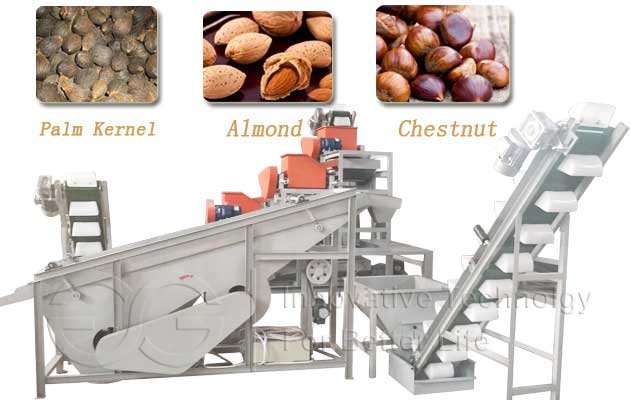 Almond Cracking Shelling Machine