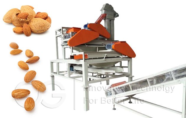 Almond Shelling Machine