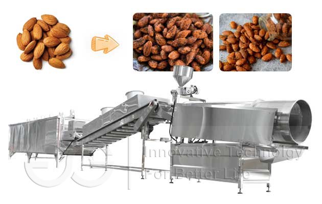 Cashew Roasting Seasoning Production Line