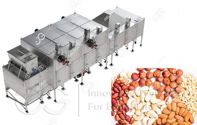 Almond Roasting Cooling Machine