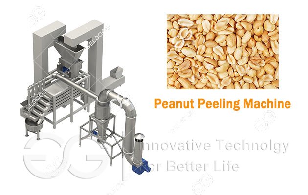 Peanut Peeling Machine Peanut Cocoa Bean Peeling Machine