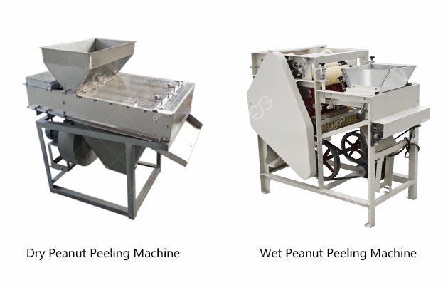 Different Machines to Peel Peanuts